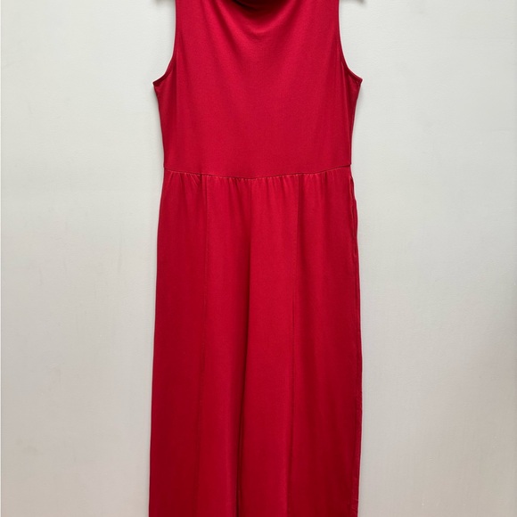 Pact Organic Cotton mock neck Jumpsuit - Picture 4 of 11